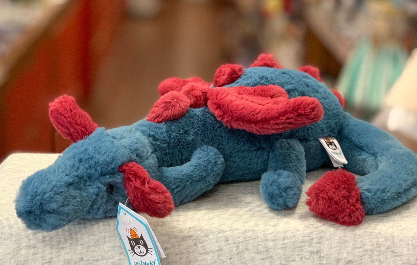 Jellycat Dexter Dragon Plush 12”