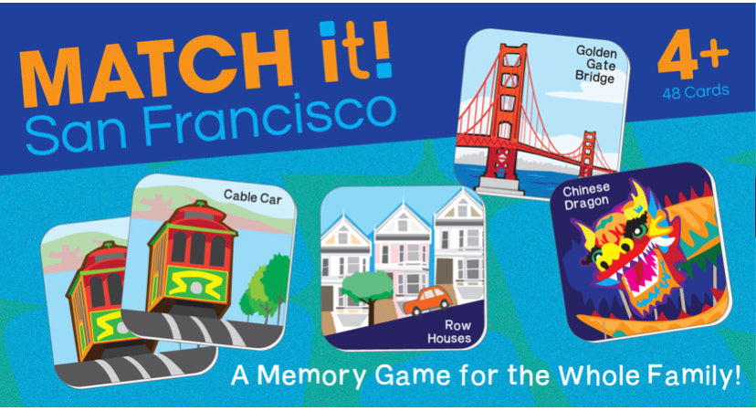 San Francisco Match It! Memory Game