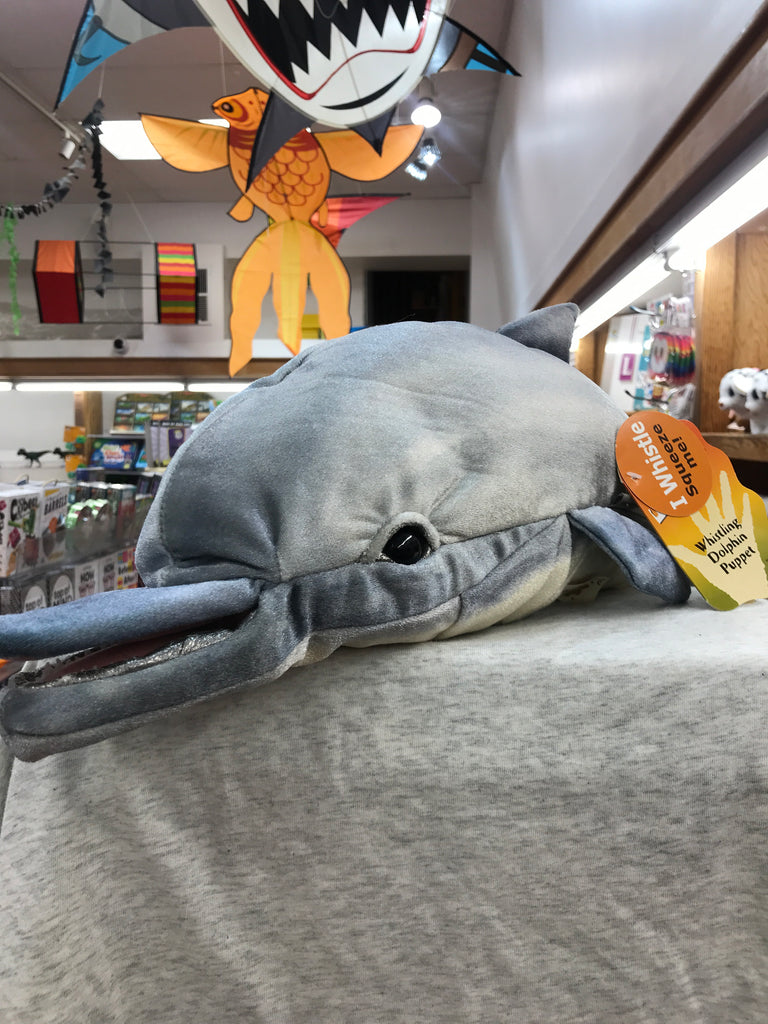 Folkmanis Whistling Dolphin Puppet 19”