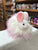Douglas Pink Puff Bunny Plush 6"