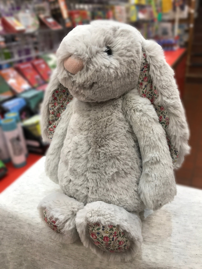 Jellycat Blossom Silver Bunny Medium Plush 12"