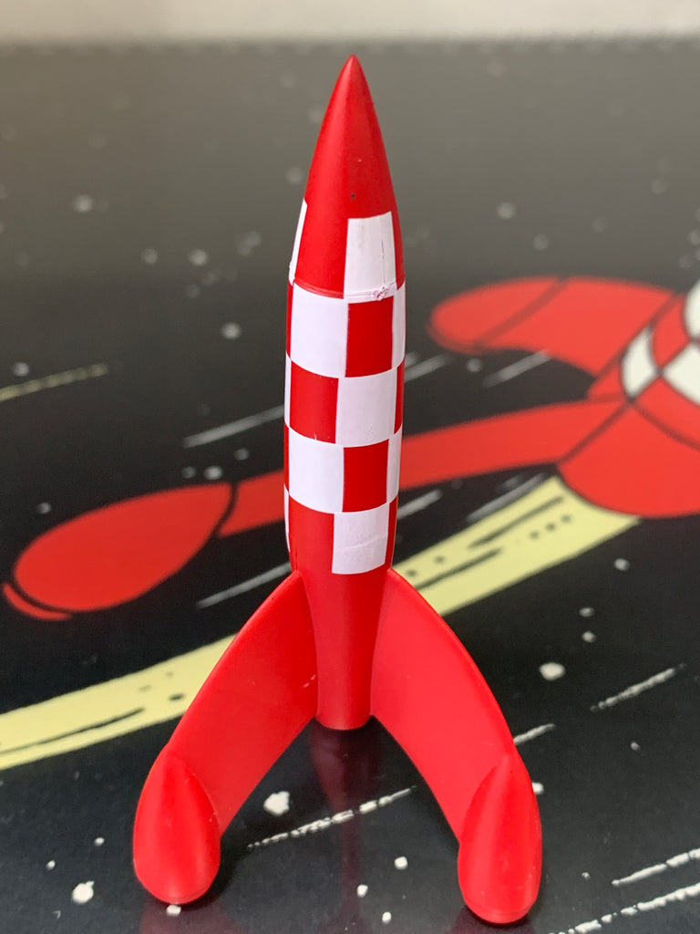Tintin Moon Rocket Mini Figure 8cm Ref: 42433