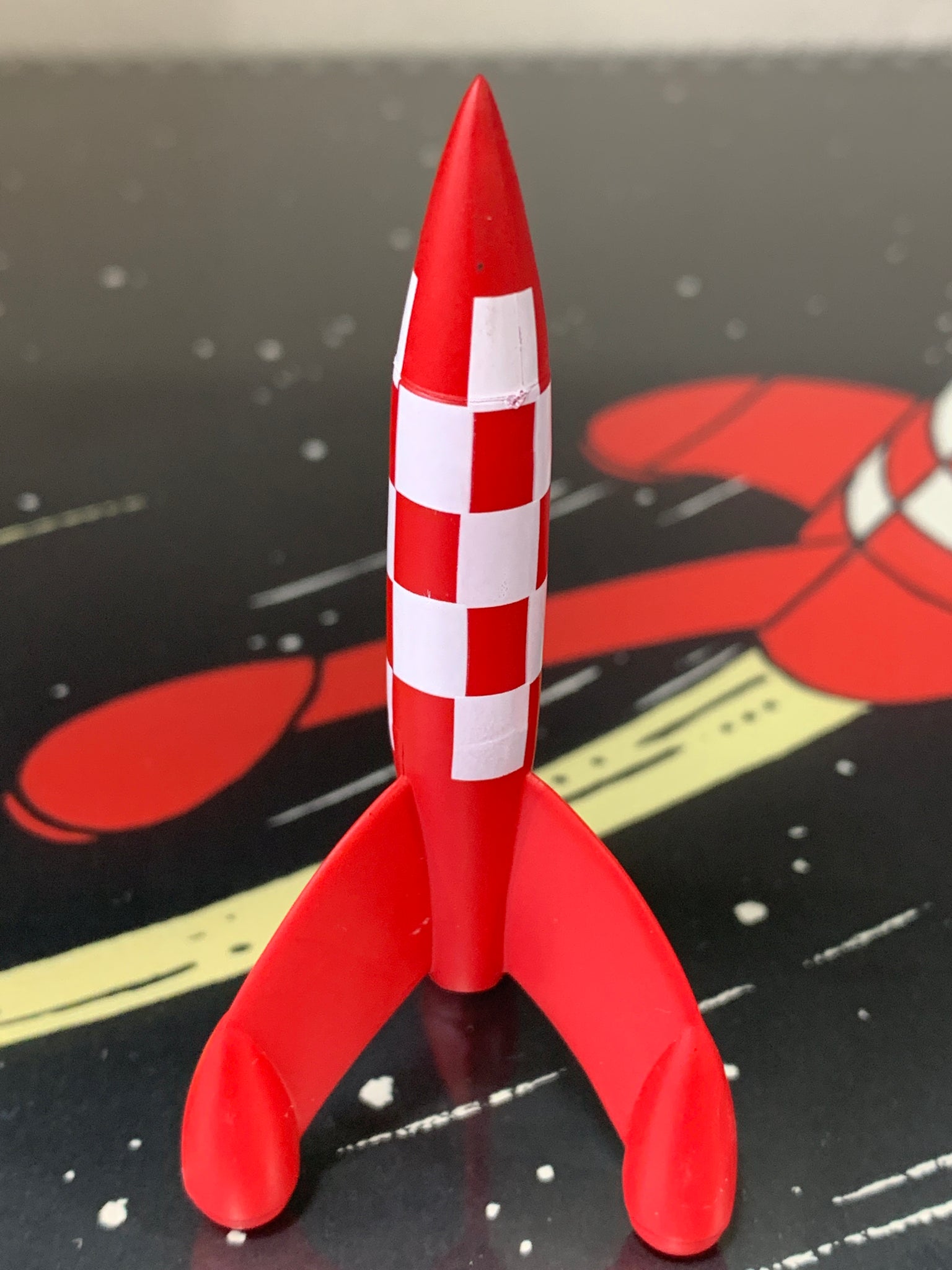 Tintin Moon Rocket Mini Figure 8cm – Sausalito Ferry Co