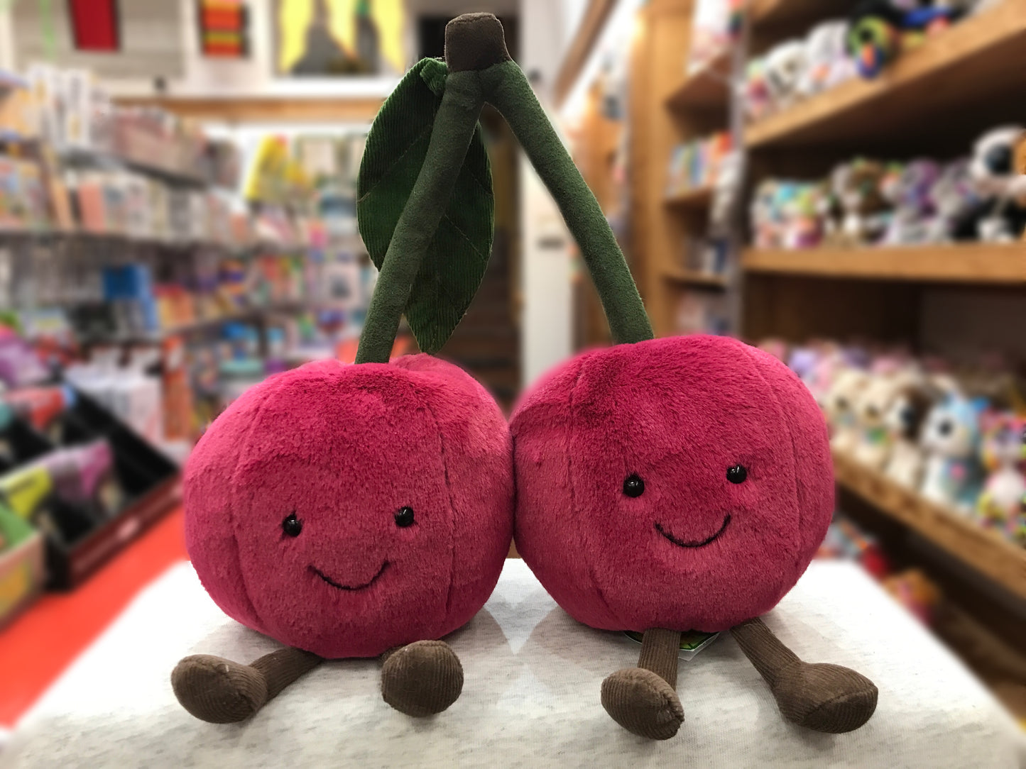 Jellycat Amuseables Cherries Plush 9"