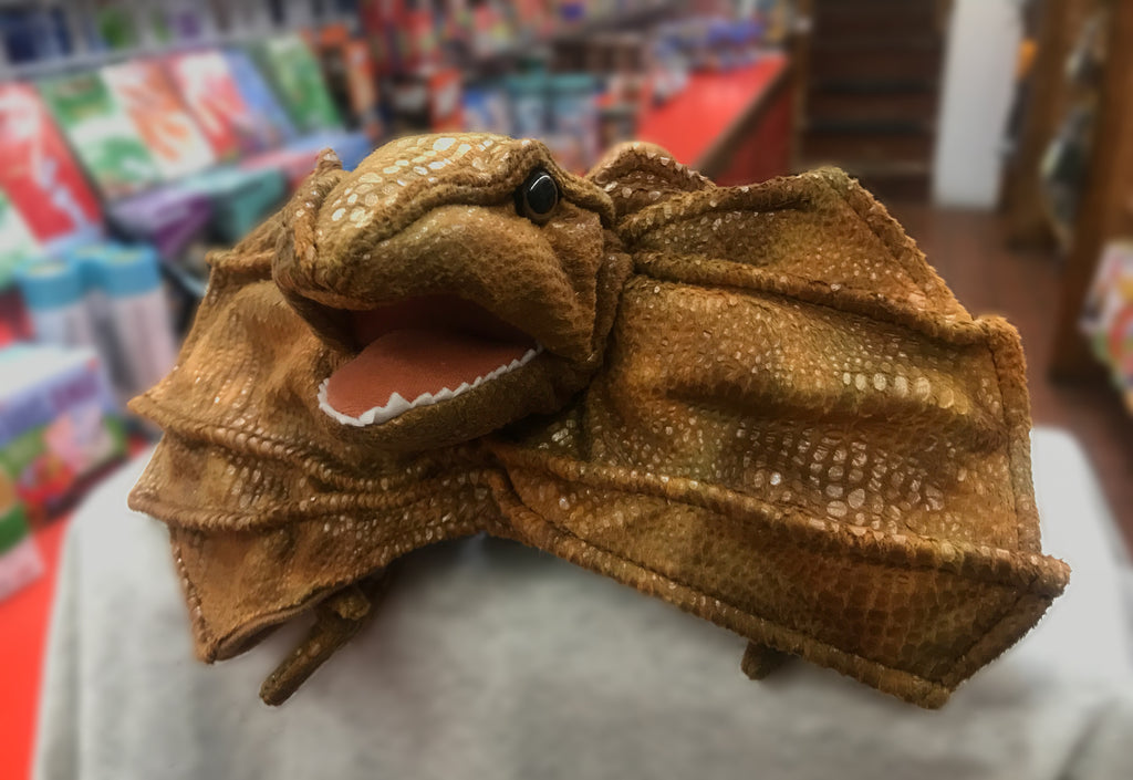 Folkmanis Frilled Lizard Puppet 18"