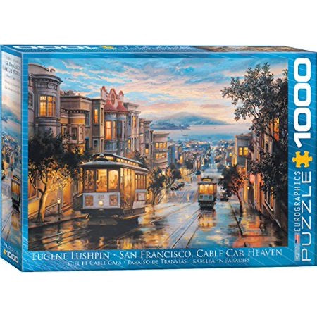 Eurographics San Francisco Cable Car Puzzle 1000 pcs