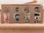 Tintin, Capt. Haddock, Prof. Calculus, Thompson and Thomson + Snowy 4 Glass Set Ref: 47016