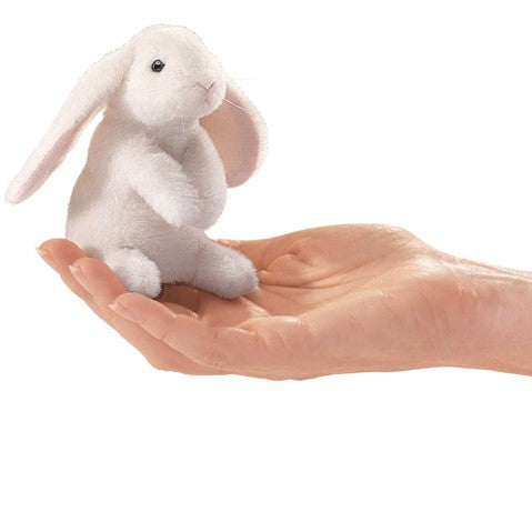 Folkmanis Mini Lop Eared Rabbit Finger Puppet 4"