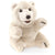 Folkmanis Sitting Polar Bear Puppet 12"