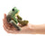 Folkmanis Mini Sitting Frog Finger Puppet 5"