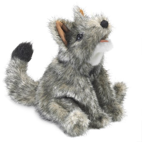 Folkmanis Small Coyote Puppet 9"