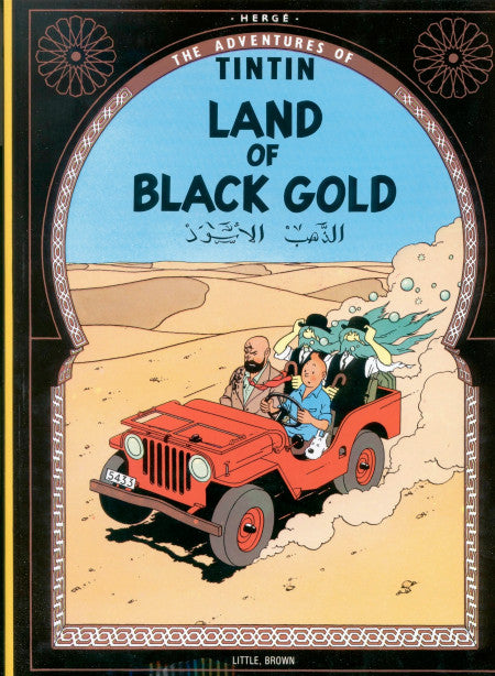 The Adventures of Tintin,  Land of Black Gold Paper Back Book