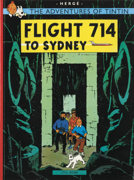 The Adventures of Tintin, Flight 714 To Sydney Paper Back Book