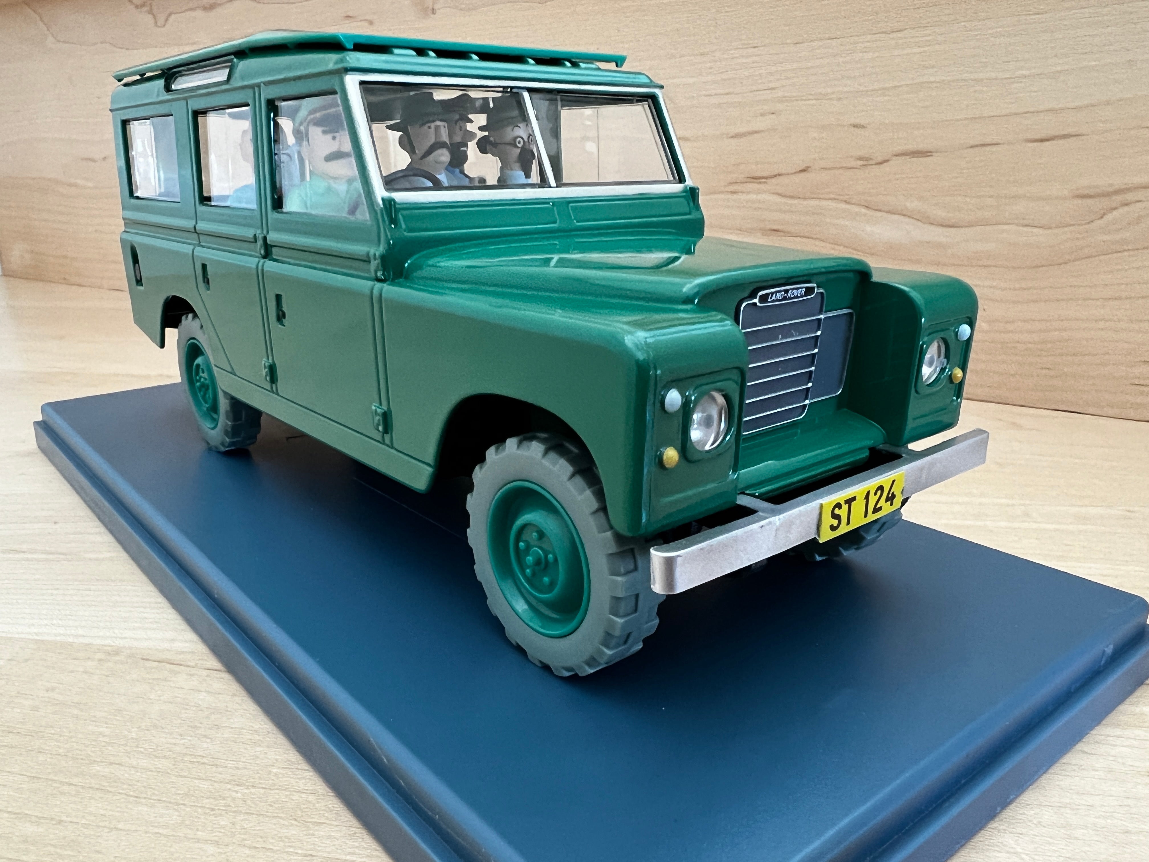 Tintin Land Rover of Trenxcoatl #57 From The Land of the Picaros 1