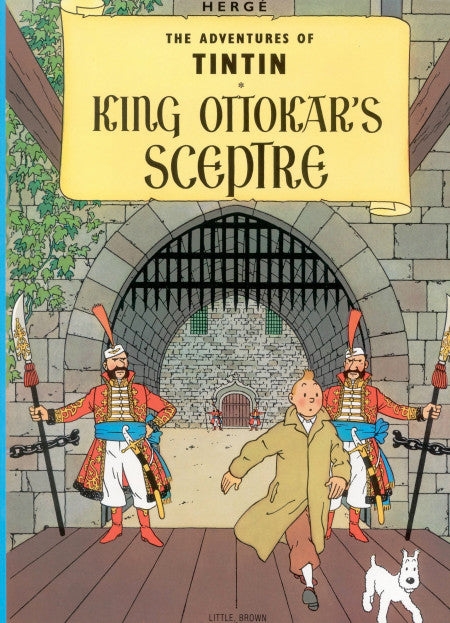 The Adventures of Tintin, King Ottokar's Sceptre Paper Back Book