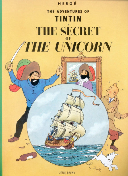 The Adventures of Tintin, The Secret of the Unicorn  Treasure Paper Back Book