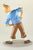 Tintin and Snowy Gymnastics Resin Figures