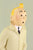 Tintin Trench Coat Resin Figurine 12cm. Ref: 42190