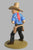 Tintin in America Cowboy Statuette